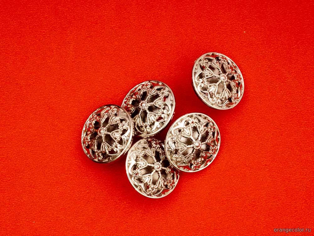 Кликните для увеличения изображения Ажурная пуговица 10438ПУ-03-18