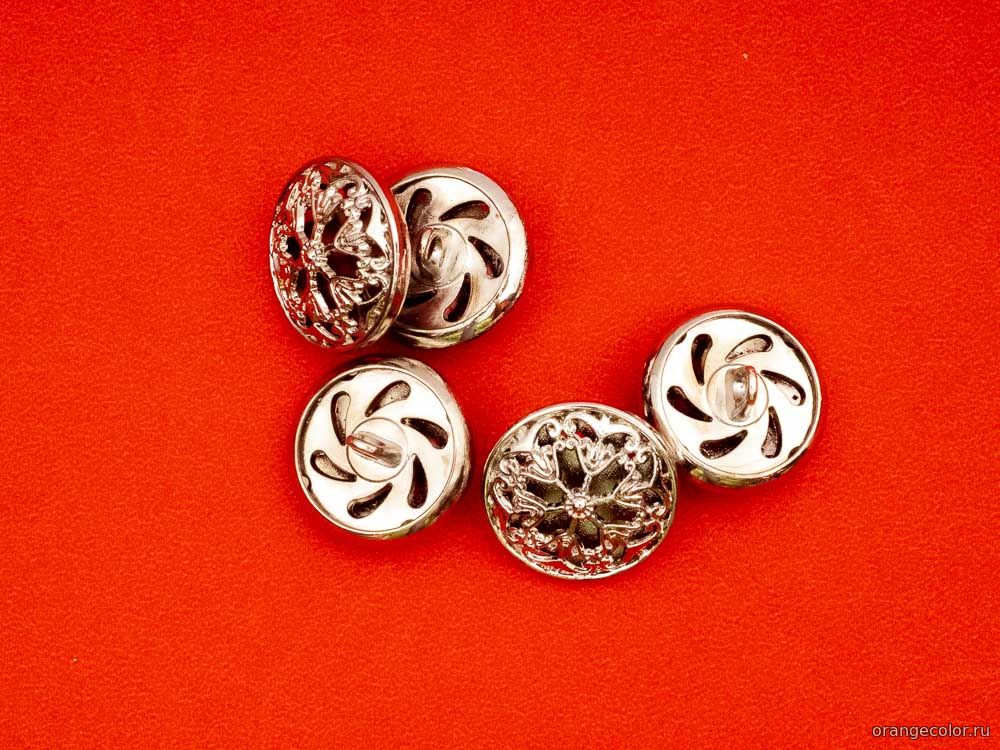 Кликните для увеличения изображения Ажурная пуговица 10438ПУ-03-18