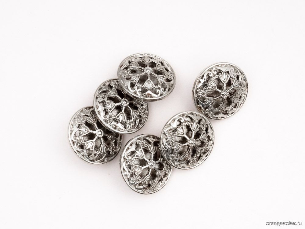 Ажурная пуговица 10438ПУ-03-18-6