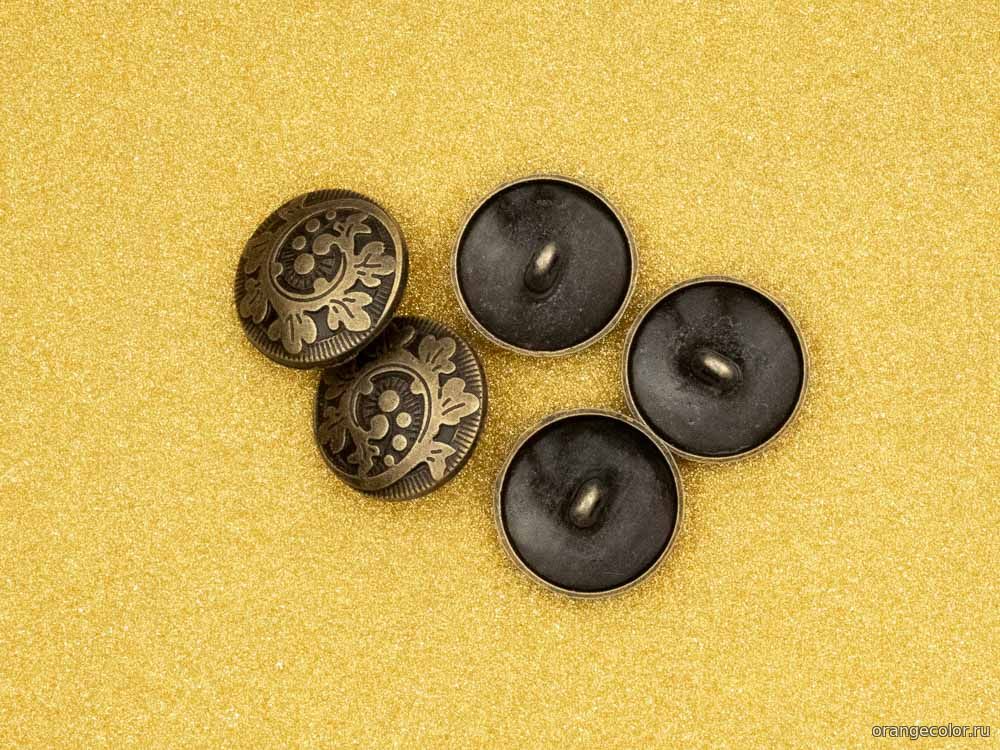 Кликните для увеличения изображения Пуговица с узором 10439ПУ-01-21