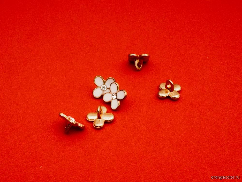 Кликните для увеличения изображения Пуговица цветок 10440ПУ-01-12-6