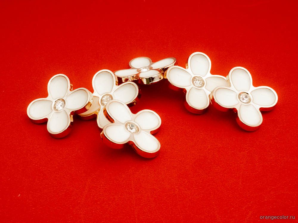 Кликните для увеличения изображения Пуговица цветок 10440ПУ-02-21-6