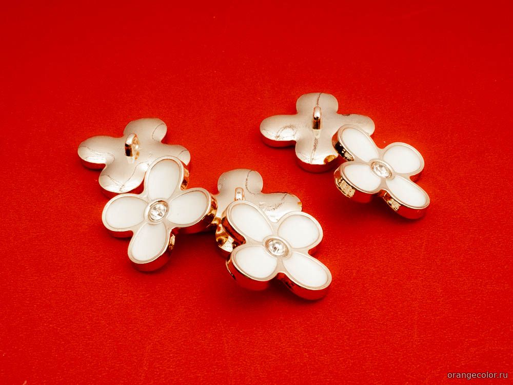 Кликните для увеличения изображения Пуговица цветок 10440ПУ-02-21-6