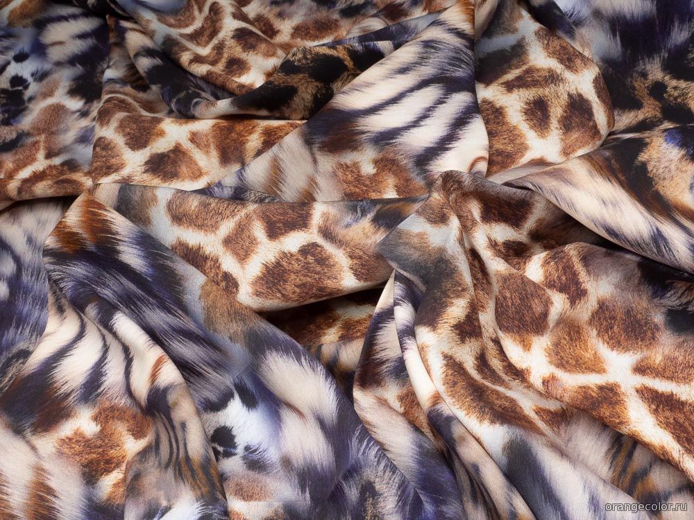 Кликните для увеличения изображения Ткань с африканским принтом 10444БП-01