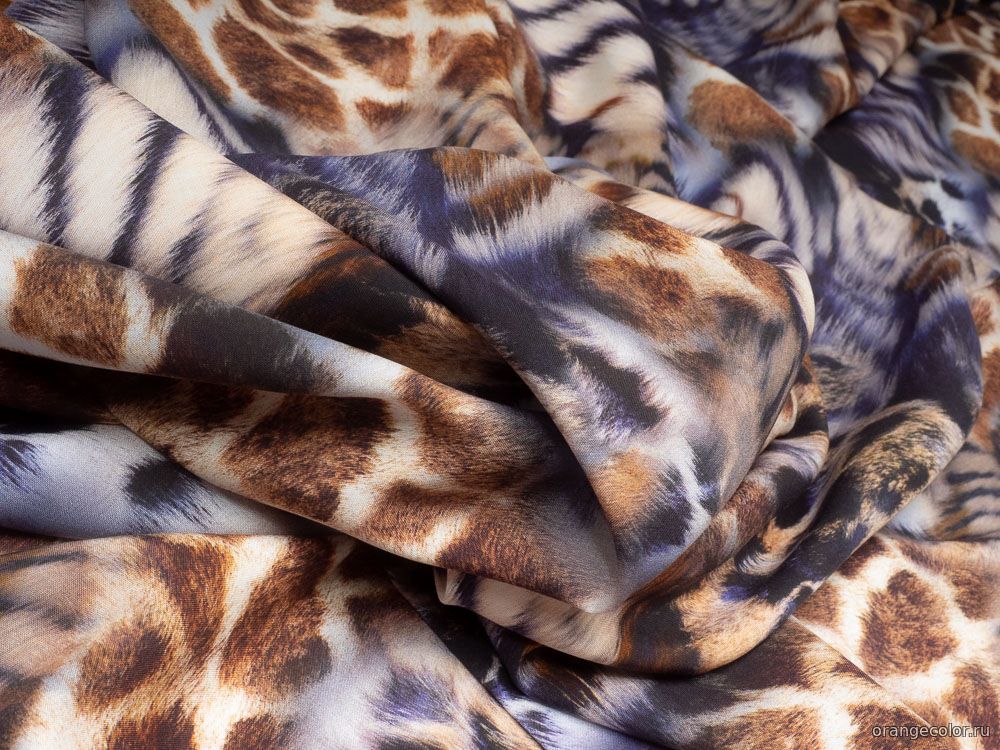 Кликните для увеличения изображения Ткань с африканским принтом 10444БП-01