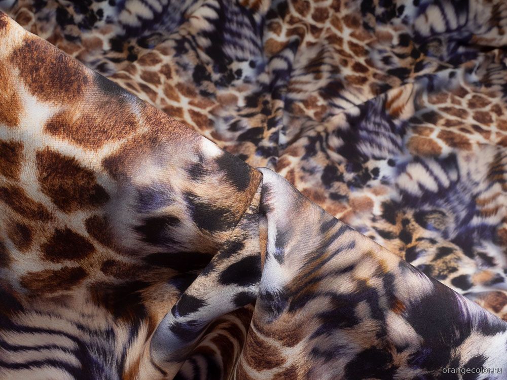 Кликните для увеличения изображения Ткань с африканским принтом 10444БП-01