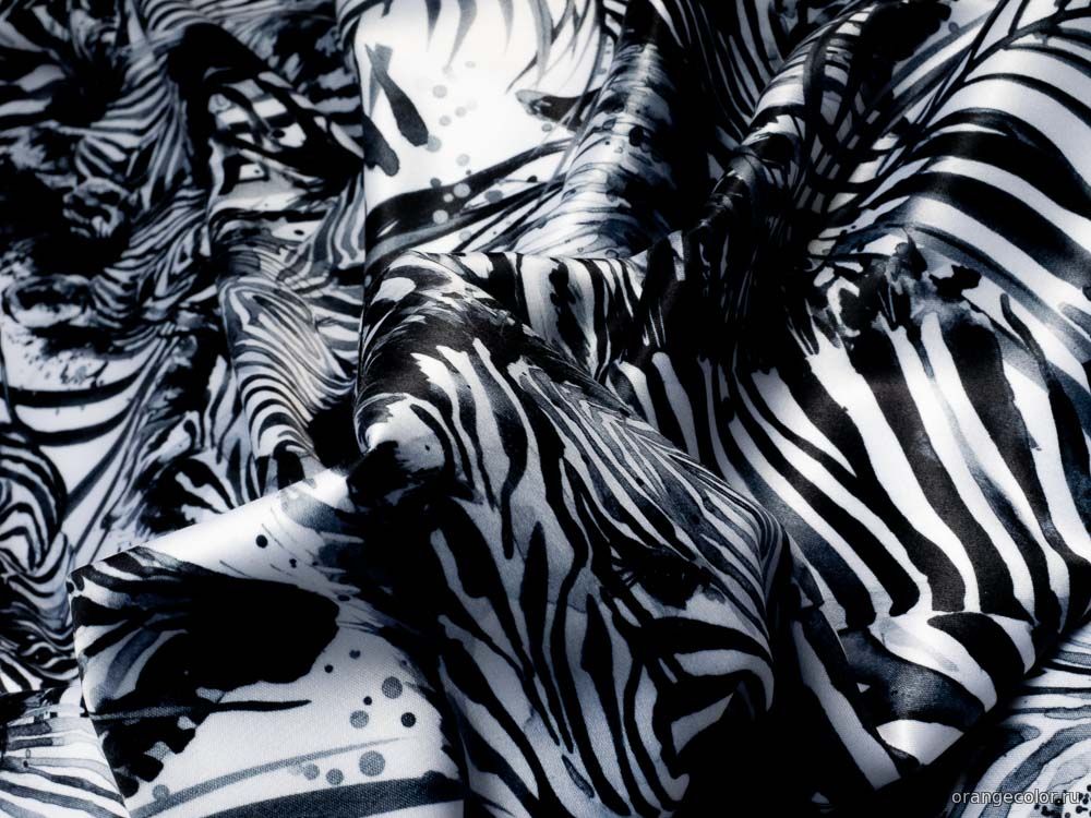 Хлопок с зебрами 10454ХП-01