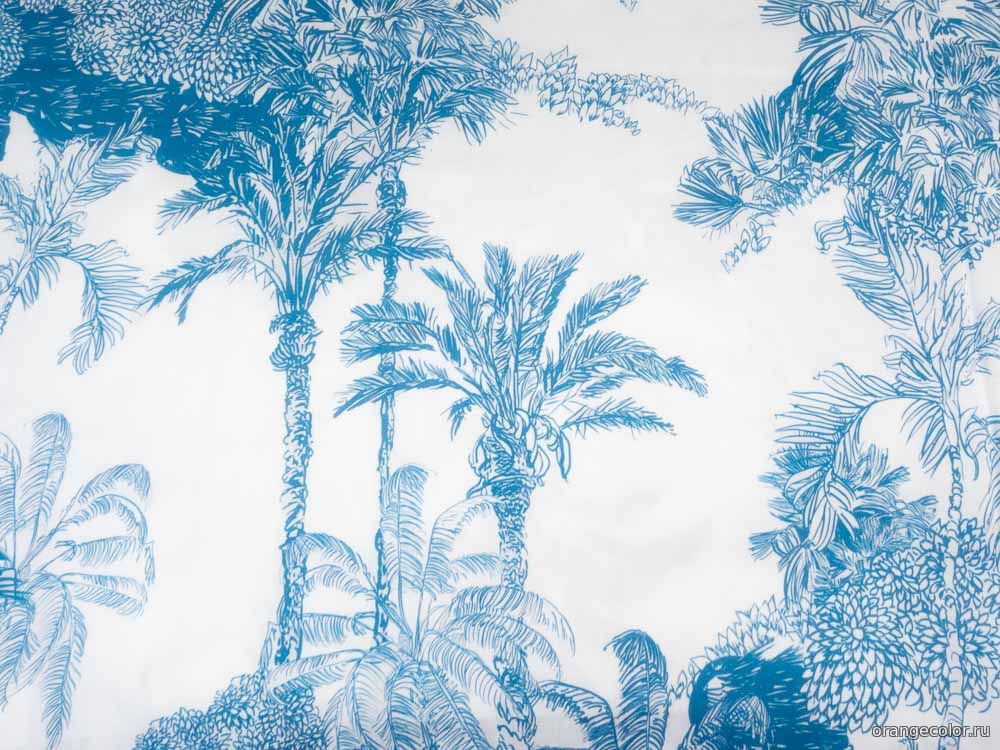 Вискоза с пальмами 10457БП-01