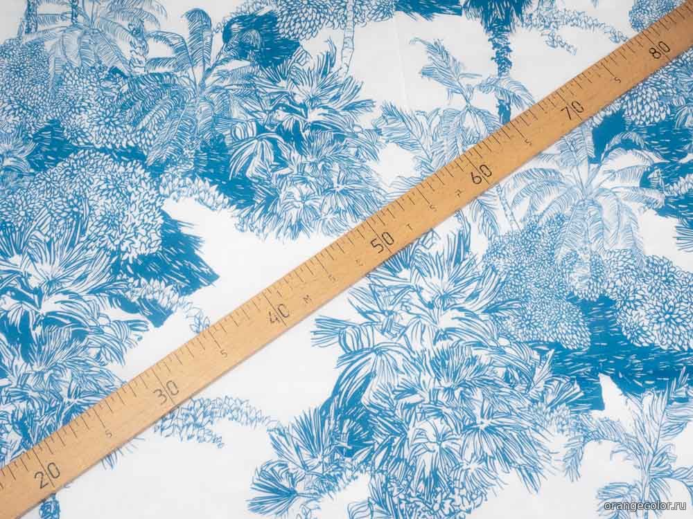 Вискоза с пальмами 10457БП-01