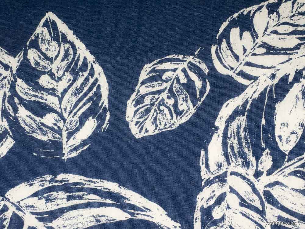 Кликните для увеличения изображения Лён с листьями 10459ЛП-02