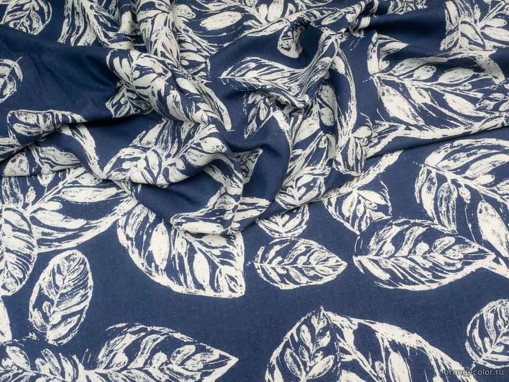 Кликните для увеличения изображения Лён с листьями 10459ЛП-02