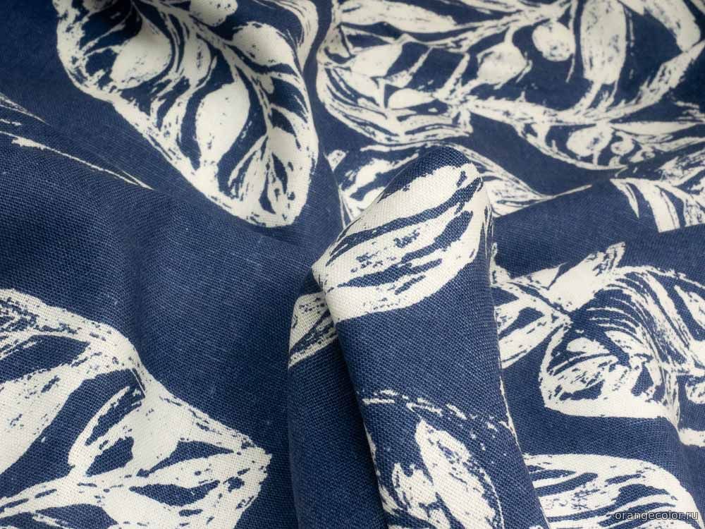 Кликните для увеличения изображения Лён с листьями 10459ЛП-02