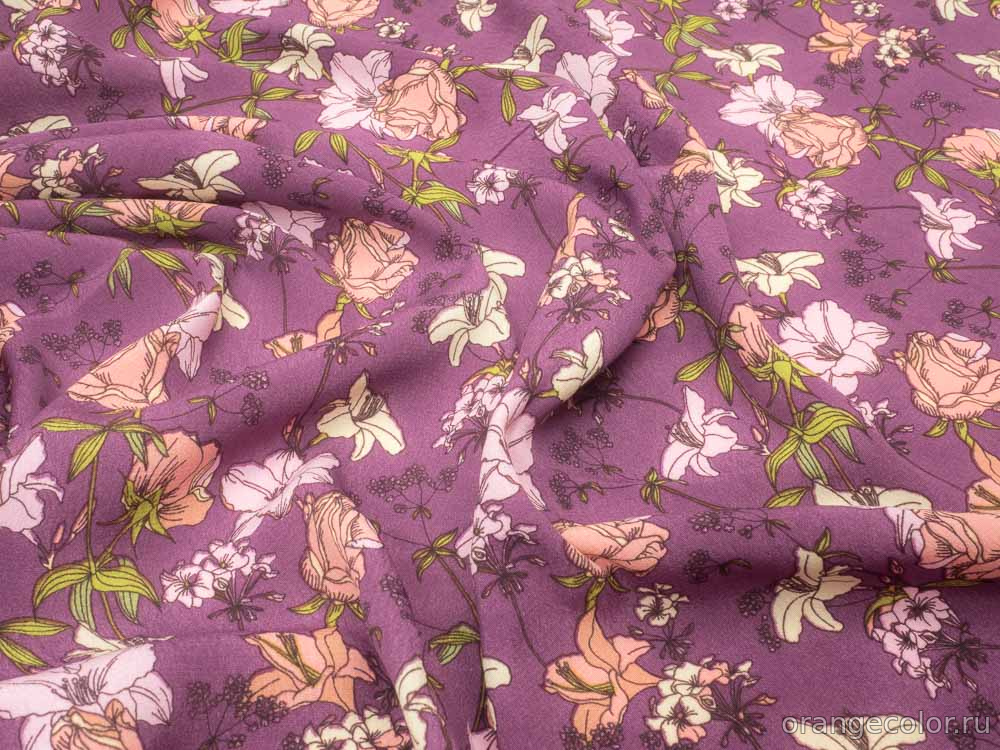 Блузочно-плательный креп 10096БП-01-1.5