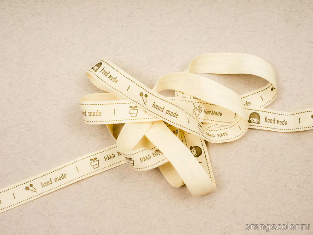 Тесьма с этикетками 10093ТД-01-15-3.0