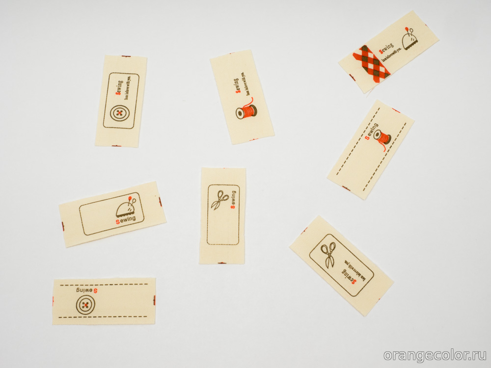 Тесьма с этикетками 10093ТД-03-22-3