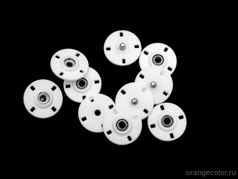 Кнопка белая 10073ПК-01-23-7