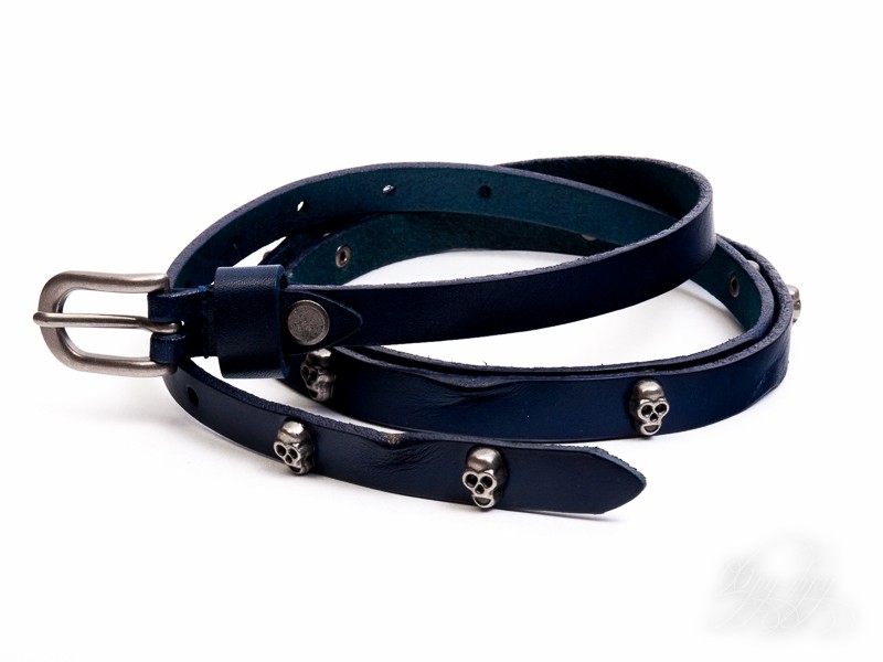 Кликните для увеличения изображения Ремень кожаный винтажный ZT5458