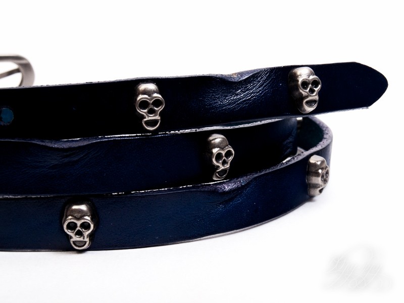 Кликните для увеличения изображения Ремень кожаный винтажный ZT5458