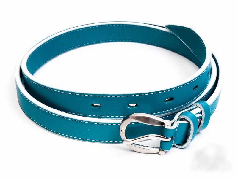 Кликните для увеличения изображения Ремень кожаный с кантом