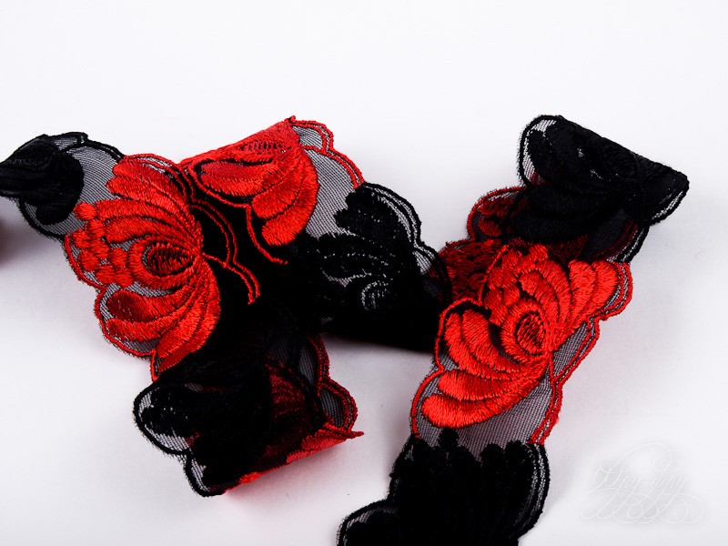 Кликните для увеличения изображения Декоративная тесьма-кружево 01996ТД-02