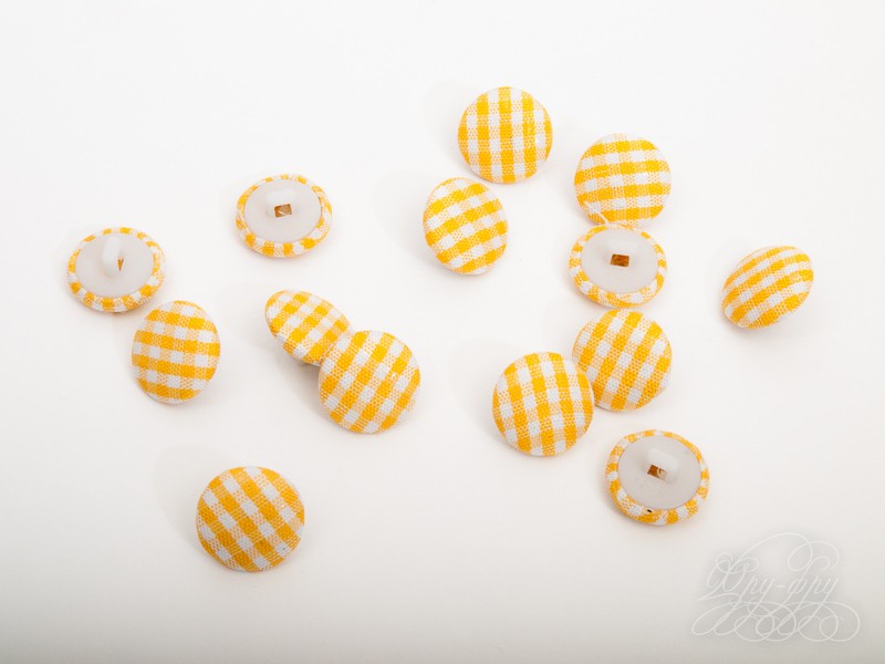 Кликните для увеличения изображения Текстильная пуговица ПУ1216-01-14