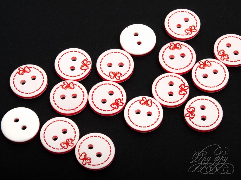 Кликните для увеличения изображения Пластиковая пуговица ПУ1219-06-14