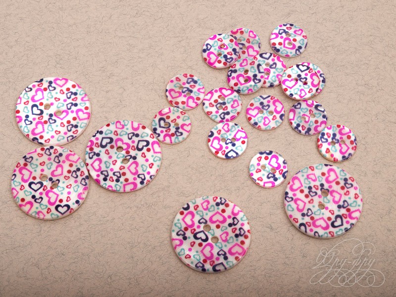 Перламутровая пуговица ПУ1221-01-15