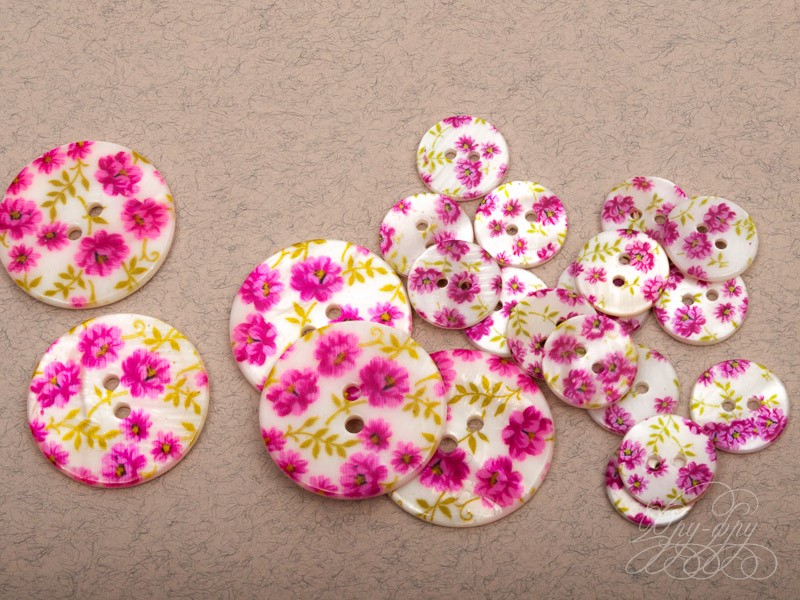 Перламутровая пуговица ПУ1221-03-30-3