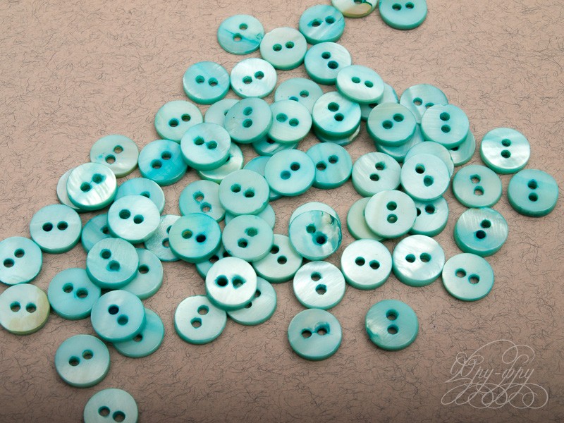 Натуральная перламутровая пуговица ПУ1223-02-10