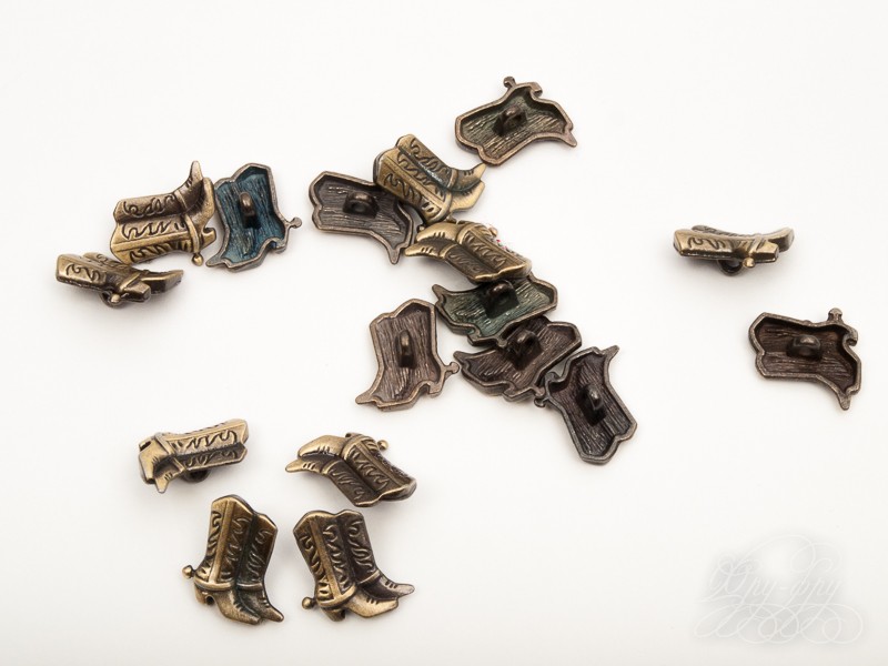 Кликните для увеличения изображения Фигурная металлическая пуговица