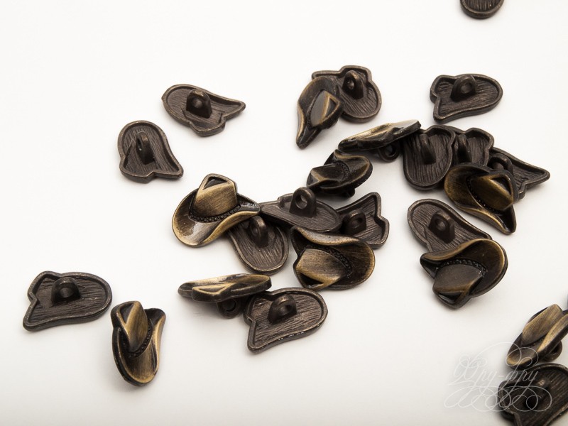 Кликните для увеличения изображения Фигурная металлическая пуговица