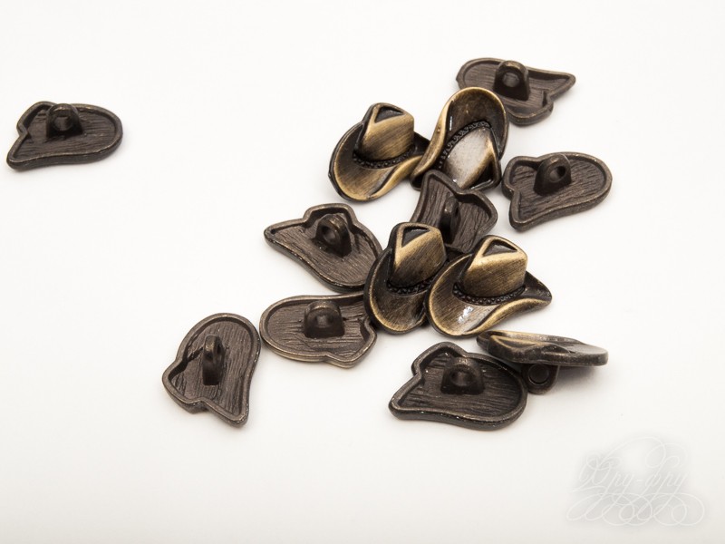 Кликните для увеличения изображения Фигурная металлическая пуговица