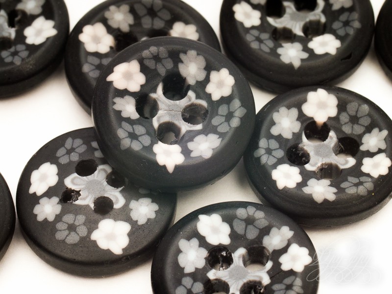 Кликните для увеличения изображения Пластиковая пуговица ПУ1231-01-15