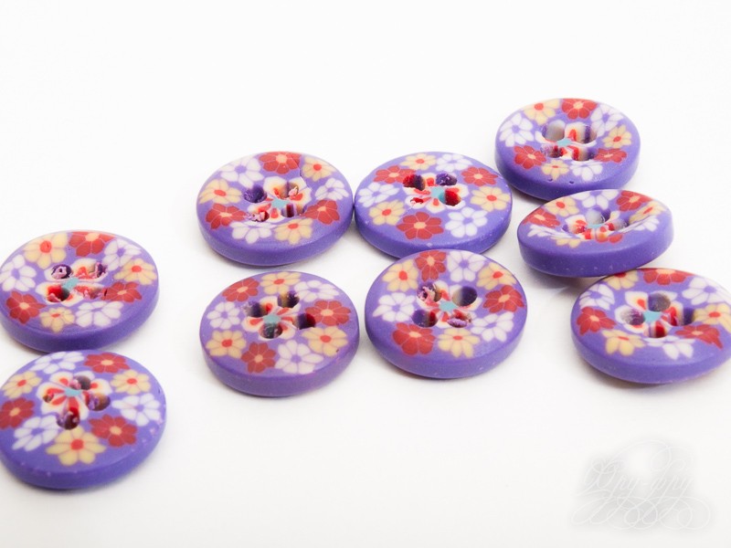 Кликните для увеличения изображения Пластиковая пуговица ПУ1232-01-15