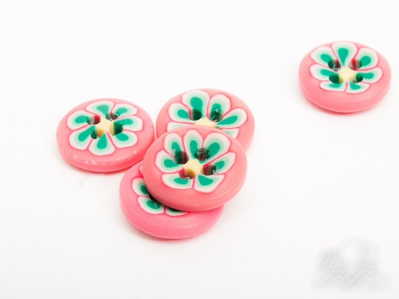 Кликните для увеличения изображения Пластиковая пуговица ПУ1234-01-15