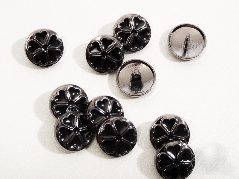 Кликните для увеличения изображения Металлическая пуговица ПУ1248-01-18