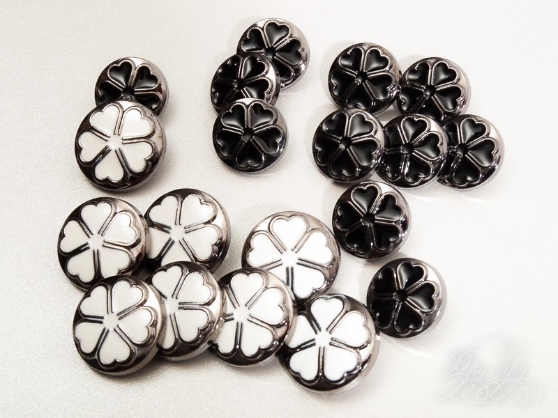 Кликните для увеличения изображения Металлическая пуговица ПУ1248-01-18