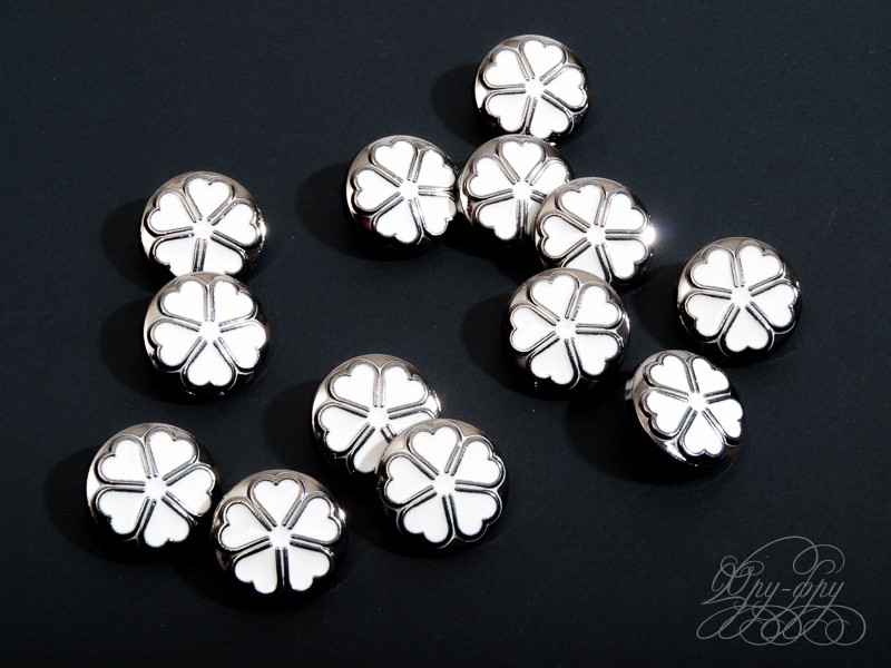 Кликните для увеличения изображения Металлическая пуговица ПУ1249-02-22