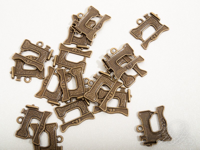 Декоративная металлическая подвеска 02552ДП-01