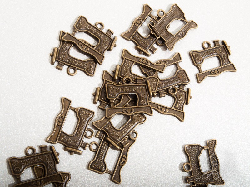 Декоративная металлическая подвеска 02552ДП-01