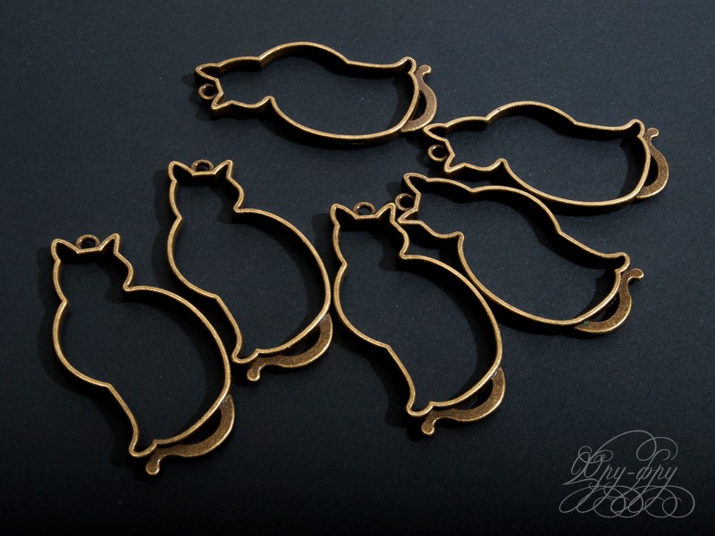 Кликните для увеличения изображения Декоративная металлическая подвеска 02556ДП-01