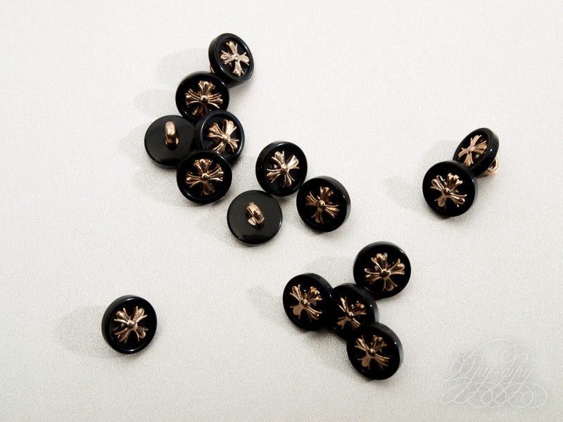 Кликните для увеличения изображения Пластиковая пуговица ПУ1264-01-10