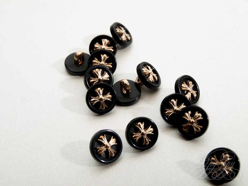 Кликните для увеличения изображения Пластиковая пуговица ПУ1264-01-10