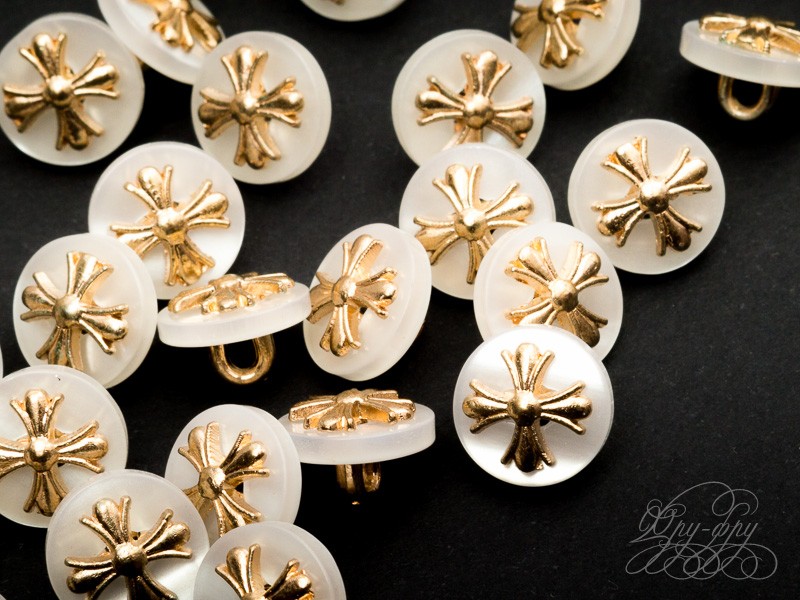 Кликните для увеличения изображения Пластиковая пуговица ПУ1281-01-10