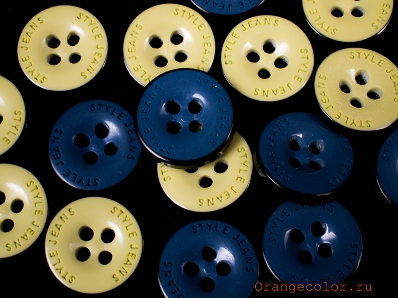 Кликните для увеличения изображения Пластиковая пуговица ПУ1306-02-13