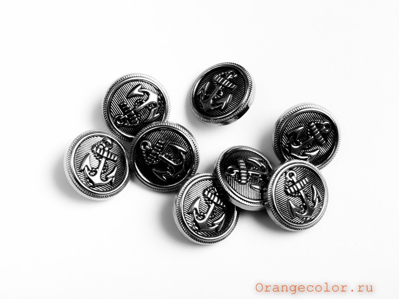 Кликните для увеличения изображения Металлическая пуговица ПУ1310-01-18