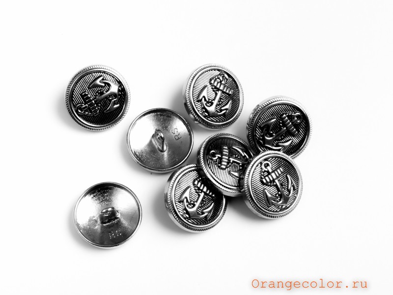 Кликните для увеличения изображения Металлическая пуговица ПУ1310-01-18