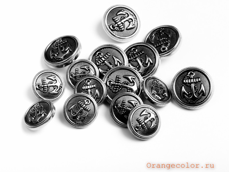 Кликните для увеличения изображения Металлическая пуговица ПУ1310-01-18