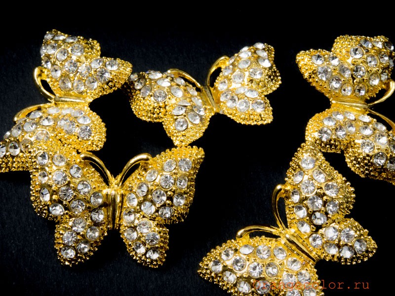 Кликните для увеличения изображения Металлическая пуговица ПУ1312-01-33