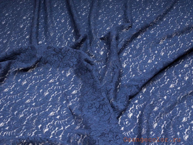 Кликните для увеличения изображения Темно-синее кружево 4754КР